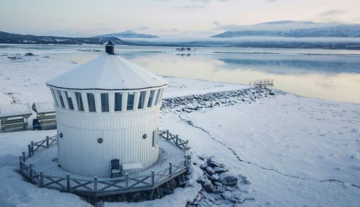 Exterior of Senja's Lighthouse, Norway