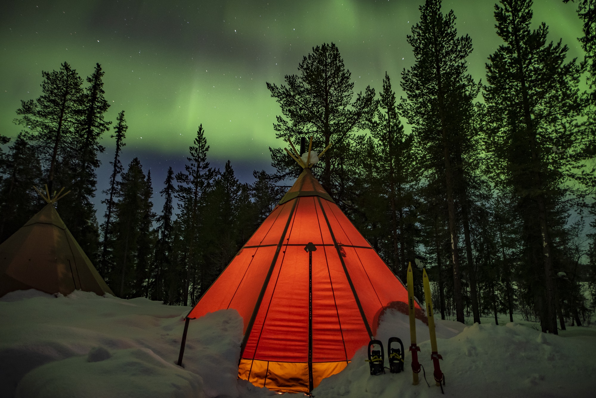 Sapmi Nature Camp in Winter