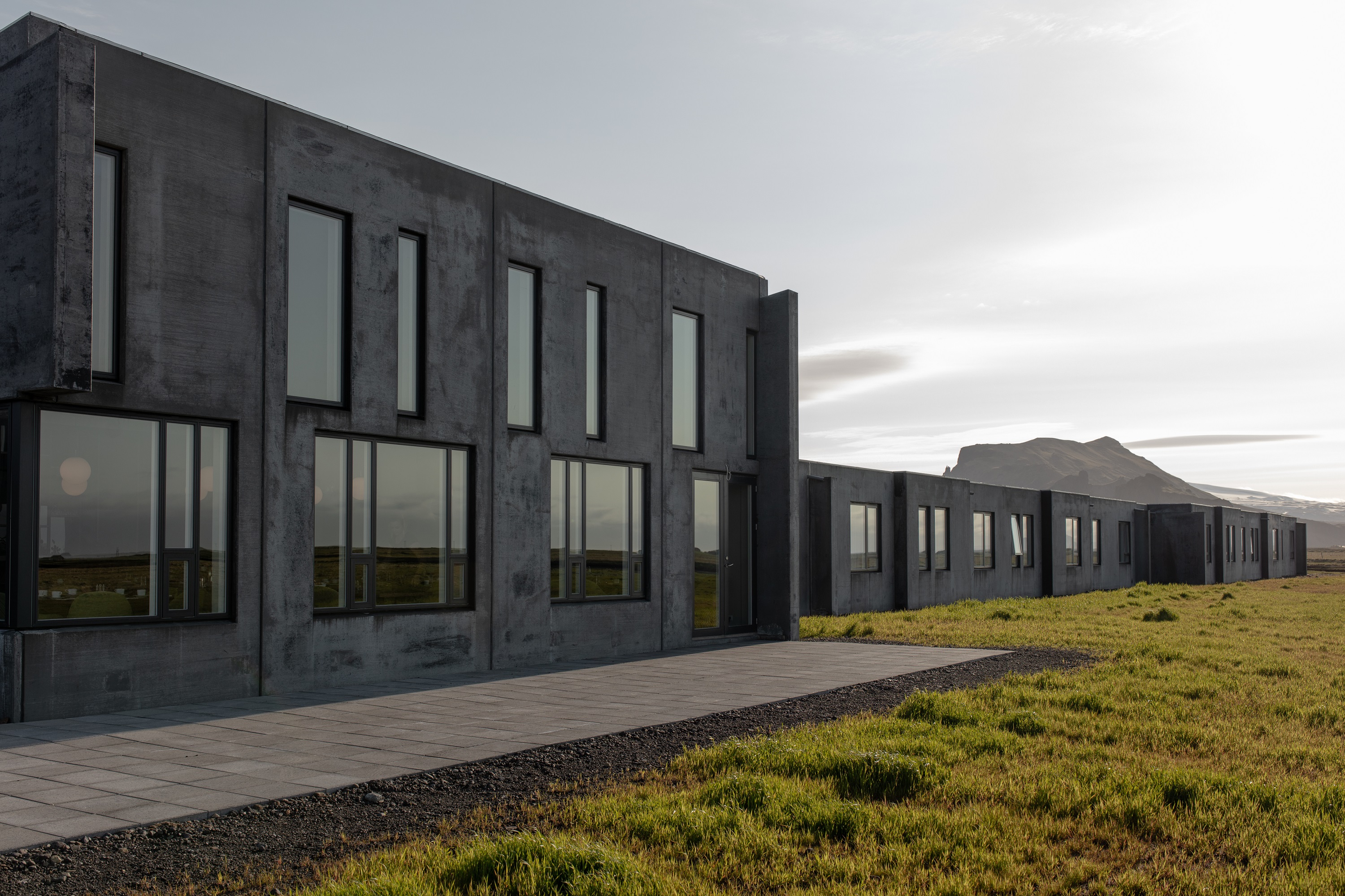 Exterior of UMI in Iceland