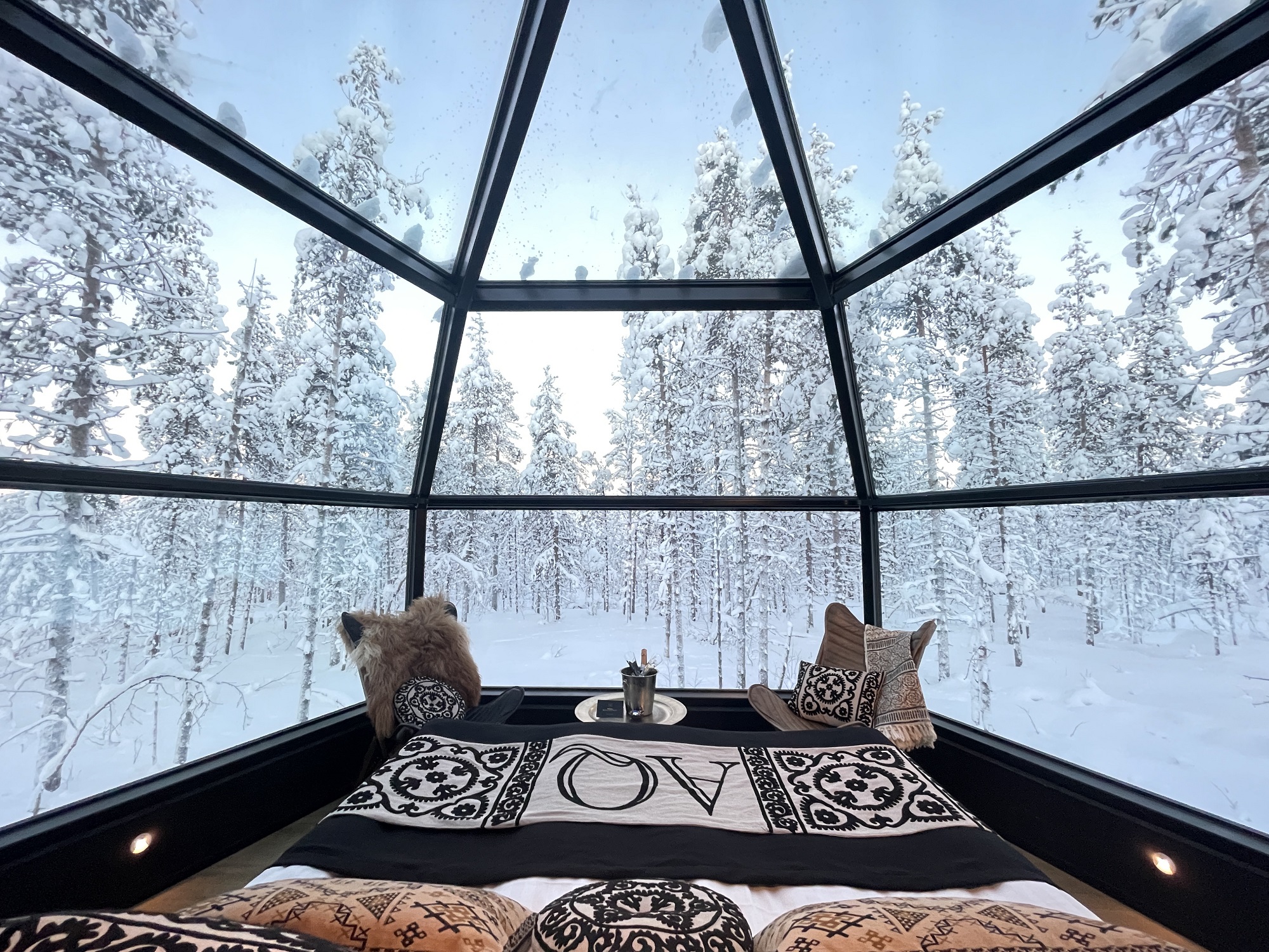Igloo at Aurora Queen resort, Finland